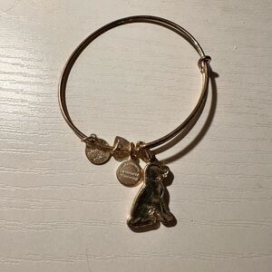 Alex and ani dog bracelet
